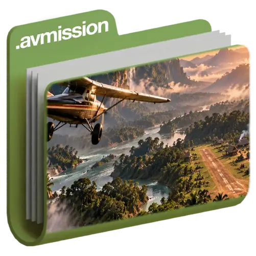 Bush Flying Highland Route mission pack